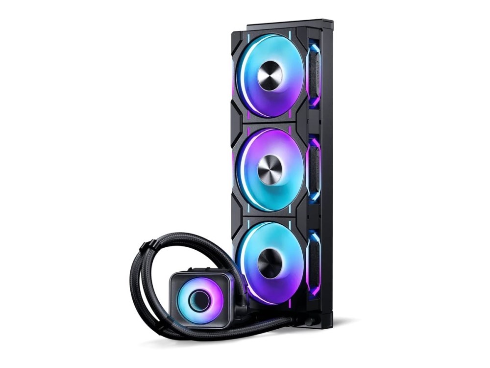 Chłodzenie wodne PHANTEKS Glacier One 360D30 X2 DRGB AiO Wasserkühlung - 360mm, schwarz