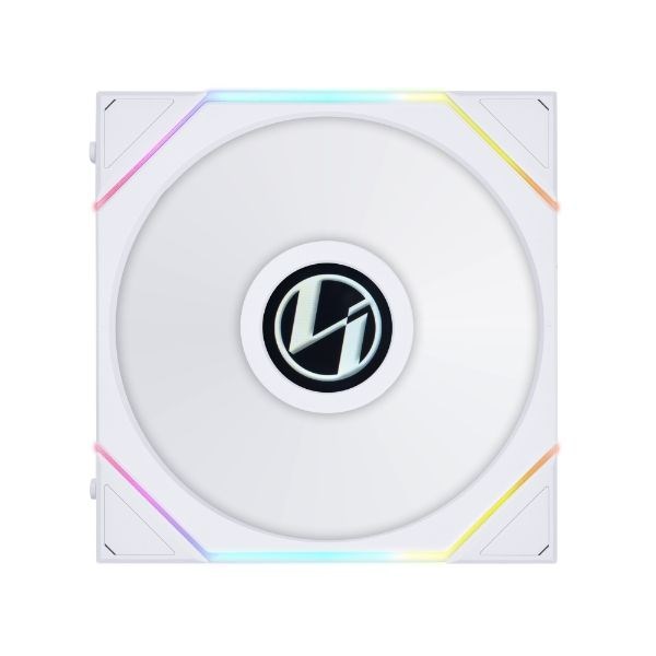 Wentylator Lian Li LULI-130 UNI FAN TL LCD Wireless Fan, ARGB, PWM - Reverse Blade, 140mm, biały