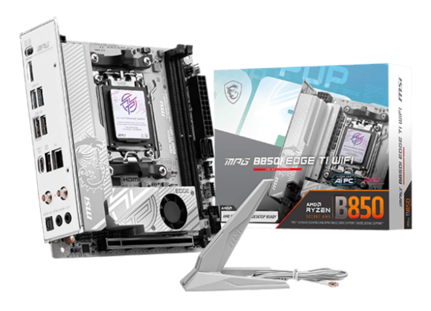 Płyta główna AMD B850 SAM5 MITX/MPG B850I EDGE TI WIFI MSI