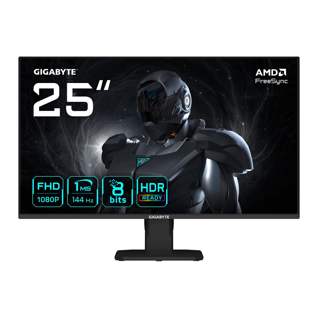 GIGABYTE GS25F14 monitor komputerowy 62,2 cm (24.5") 1920 x 1080 px Full HD LED Czarny