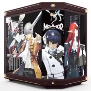 HYTE Y70 Metaphor: ReFantazio PC Case, Mid-Tower, E-ATX, Tempered Glass - Bordeaux Red