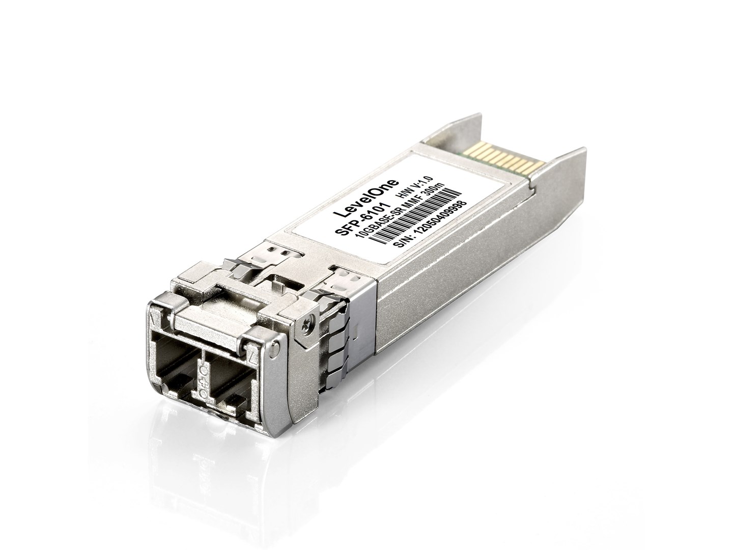 LevelOne SFP-6101 moduł przekaźników sieciowych Swiatłowód 10000 Mbit/s SFP+ 850 nm