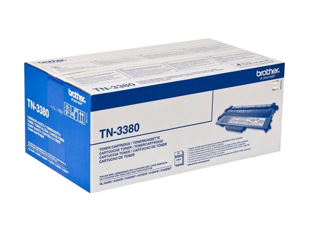 Brother TN-3380 kaseta z tonerem 1 szt. Oryginalny Czarny