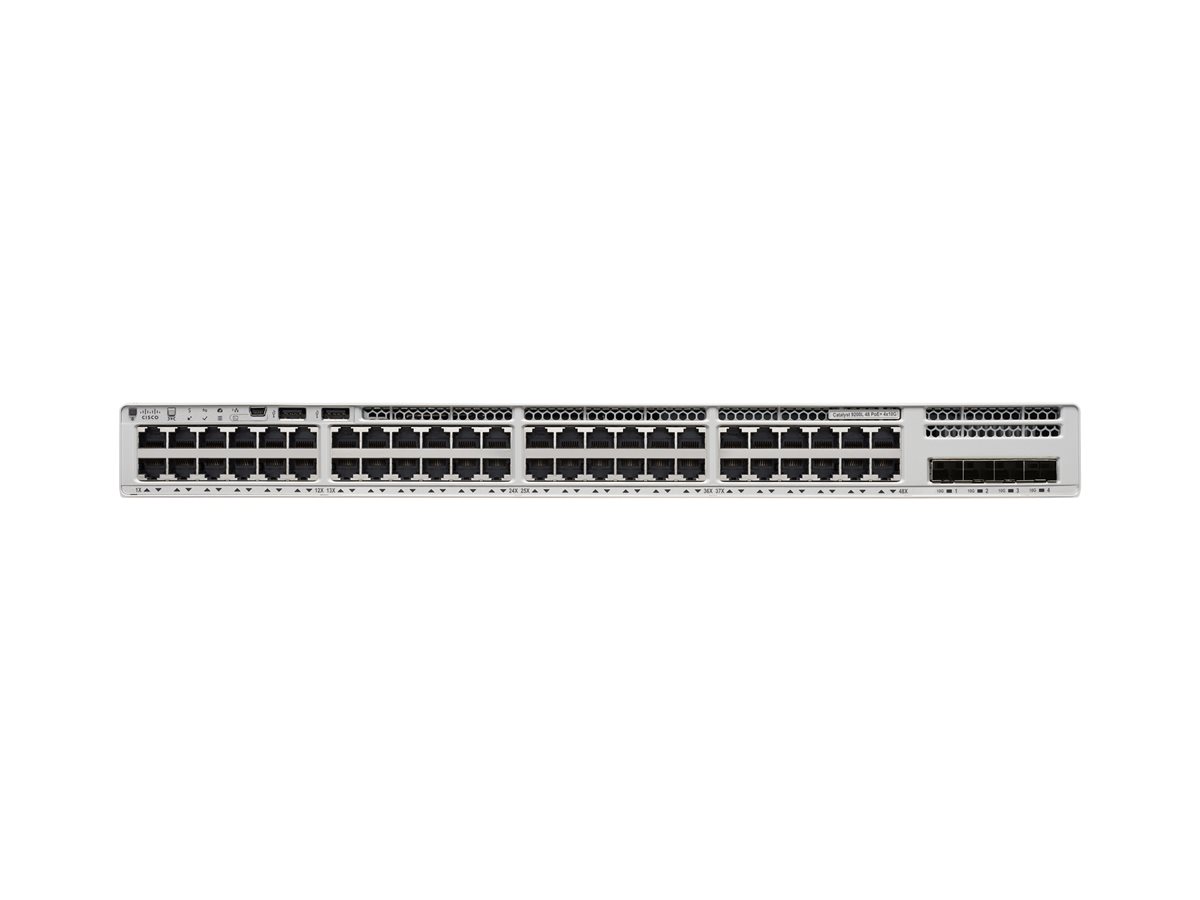 CISCO Catalyst 9200L 48-port PoE+ 4x10G uplink Switch Network Essentials - Wymagane licencje DNA