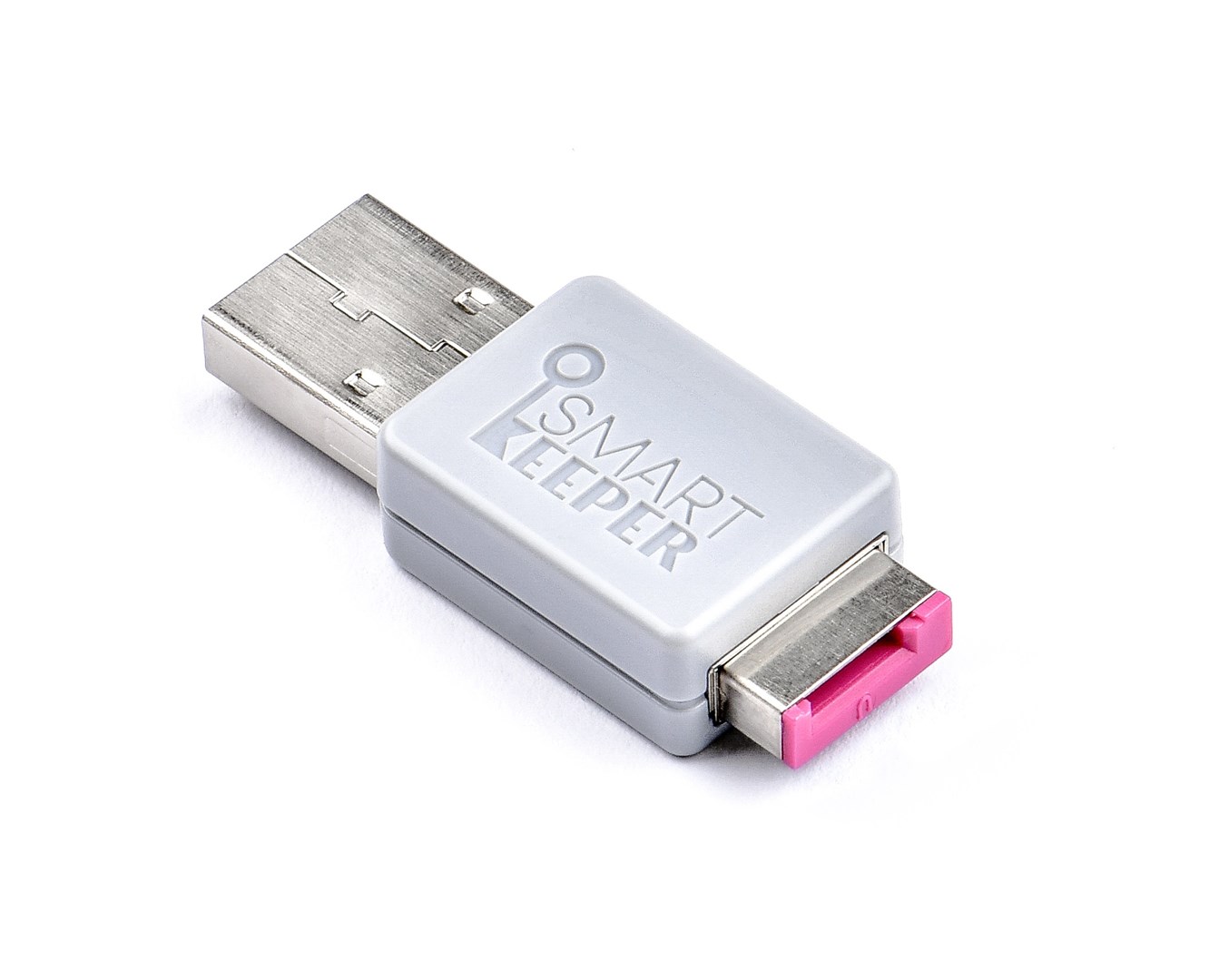 Smartkeeper OM03PK bloker portów Blokada portu MicroSD card, USB Typu-A Różowy 1 szt.