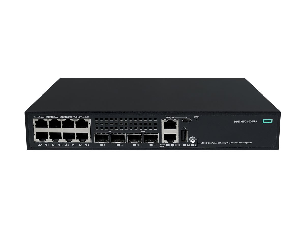 Przełącznik NW CW 2150 8G PoE+ 2F 2P 125W S6X57A