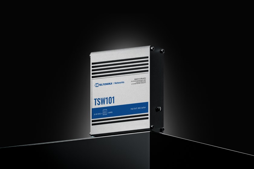 Teltonika TSW101 Gigabit Ethernet (10/100/1000) Obsługa PoE Metaliczny