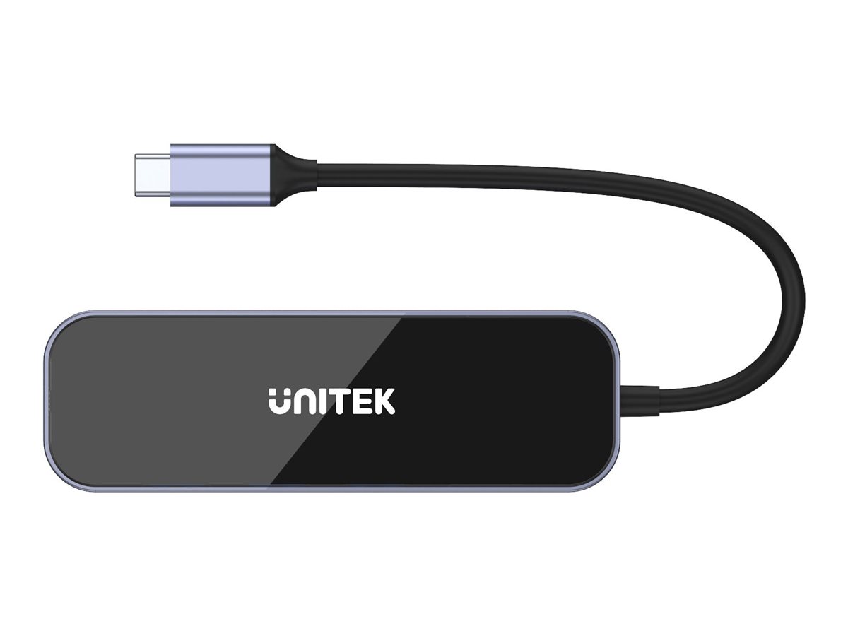 UNITEK D1084A Hub USB-C 3x USB-A 3.1 HDMI 4K PD 100W