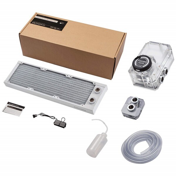 PHANTEKS Glacier EZ-Fit 360 SOFT-KIT, Wasserkühlungsset - weiß