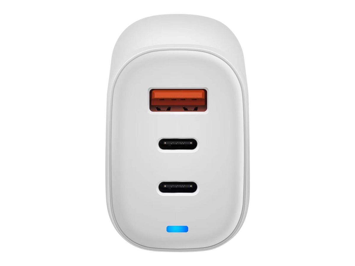 ACER GaN 65W three-port Charger 2x typeC and 1x typeA EU and UK plug