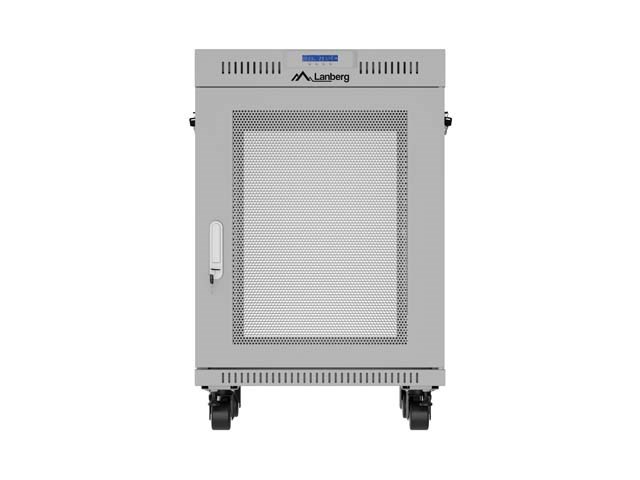 LANBERG SZAFA STOJĄCA 19" 15U 600X600 LCD SZARA