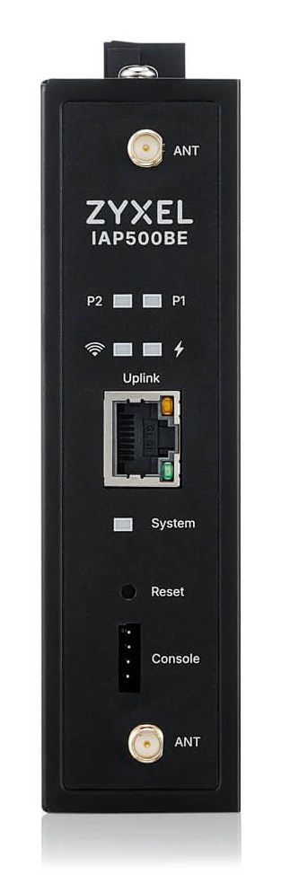 Access Point Wi-Fi 7 Zyxel IAP500BE-EU0101F BE5000, Dual Radio 2x2 MU-MIMO, PoE+ (802.3at), Industrial AP, montaż DIN Rail , Standalone/Nebula Cloud Managed