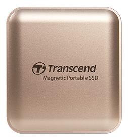 TRANSCEND 1TB External SSD ESD420G USB 20Gbps Type C Magsafe Gold