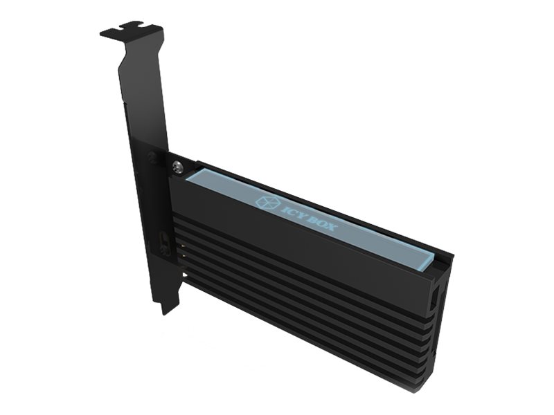 Adapter M.2 ICY BOX IB-PCI214M2-HSL 1x M.2 NVMe (M-Key 2230/2242/2260/2280), PCIe 4.0 x4, z radiatorem
