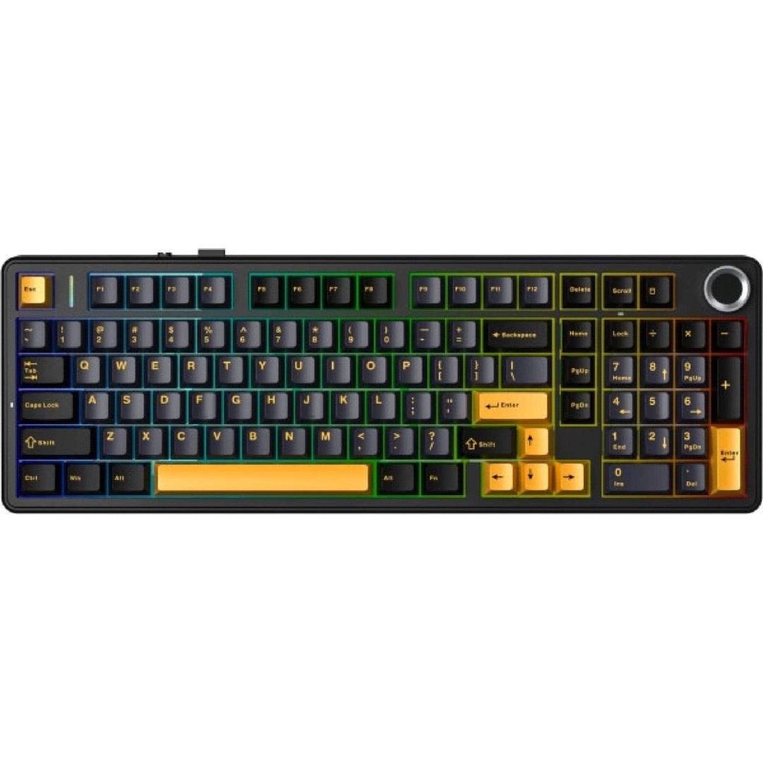 Klawiatura gasket F99 Pro Thunder Black StarVector switch RGB AULA