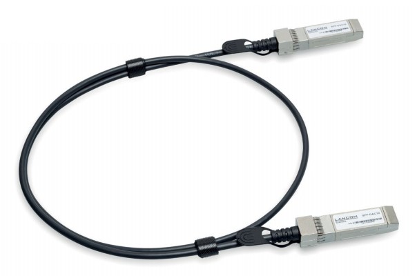 LANCOM SFP-DAC10-1m kabel InfiniBand / światłowodowy Czarny, Stal