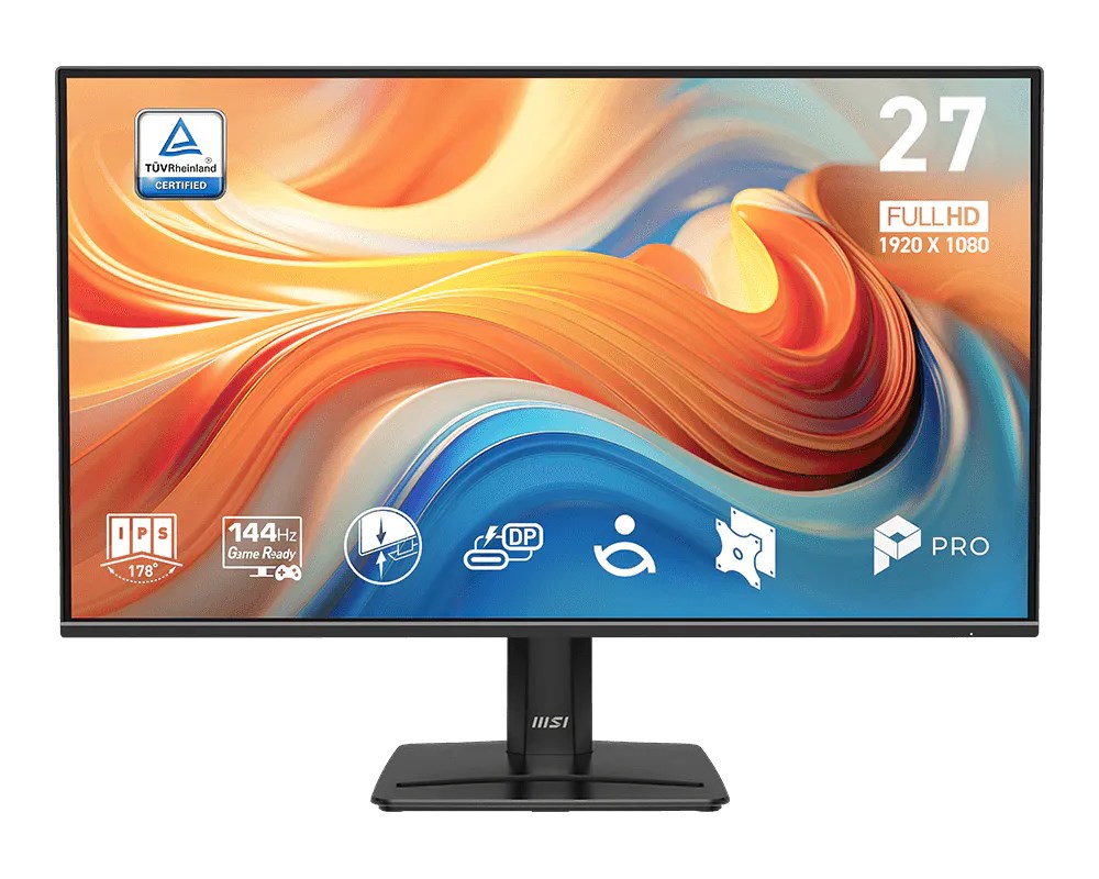 MSI Pro MP272 E14C monitor komputerowy 68,6 cm (27") 1920 x 1080 px Full HD LED Czarny