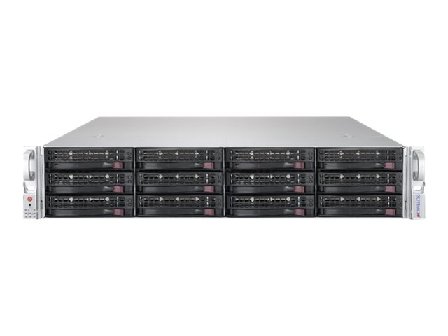 SUPERMICRO SuperServer 2U Dual Socket C622 12xDIMM 12xLFF 2x10GbE 2x1200W RPS 1Y ACS