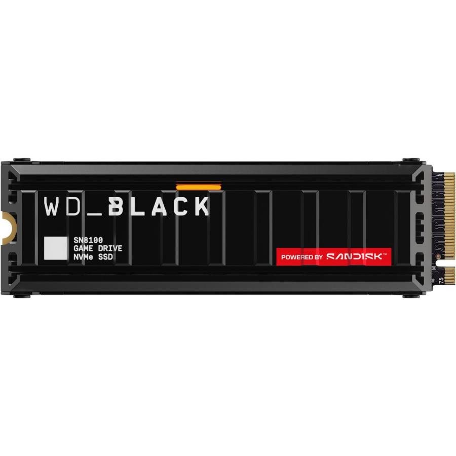 Dysk SSD Western Digital WD_BLACK SN8100 2TB M.2 2280 PCIe 5.0 x4 NVMe 0.33DWPD TLC 3D NAND z radiatorem