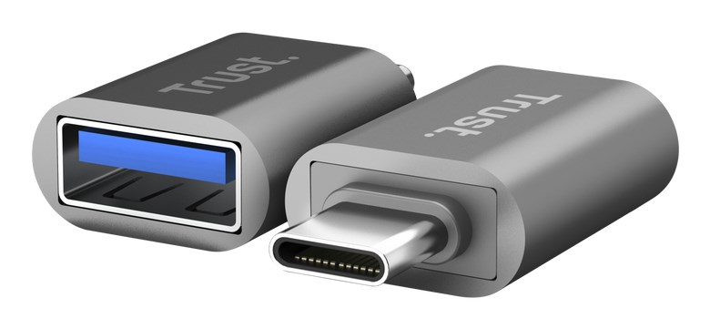 Przejściówka TRUST Calyx USB-C na USB-A 2-pak