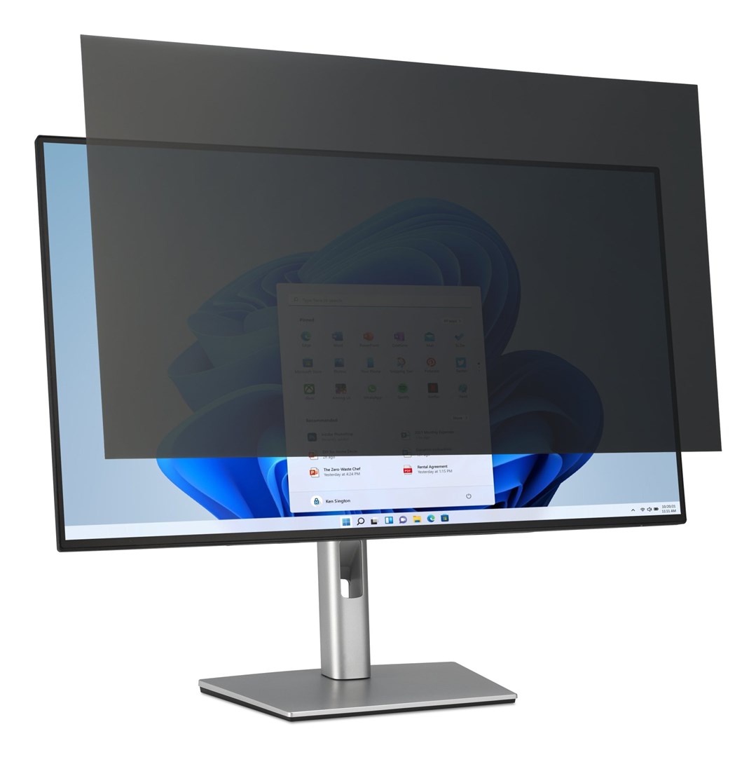 Kensington - Filtr prywatyzujący do ekranu - wyjmowany - samoprzylepny - 68,6 cm (27")
