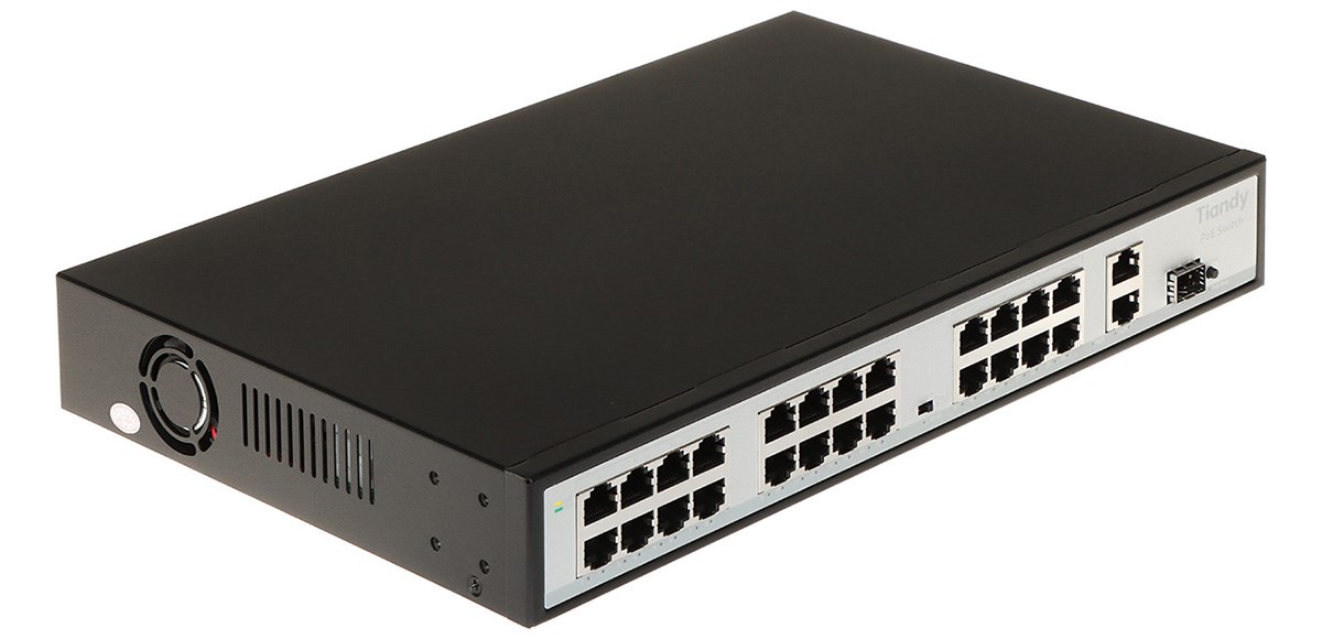 Switch POE TC-P3S027 SPEC:H/2421/AT/260 24-portowy SFP TIANDY