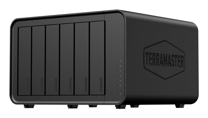 TerraMaster F6-424 MAX serwer danych NAS Desktop Intel® Core™ i5 i5-1235U 8 GB DDR5 Czarny