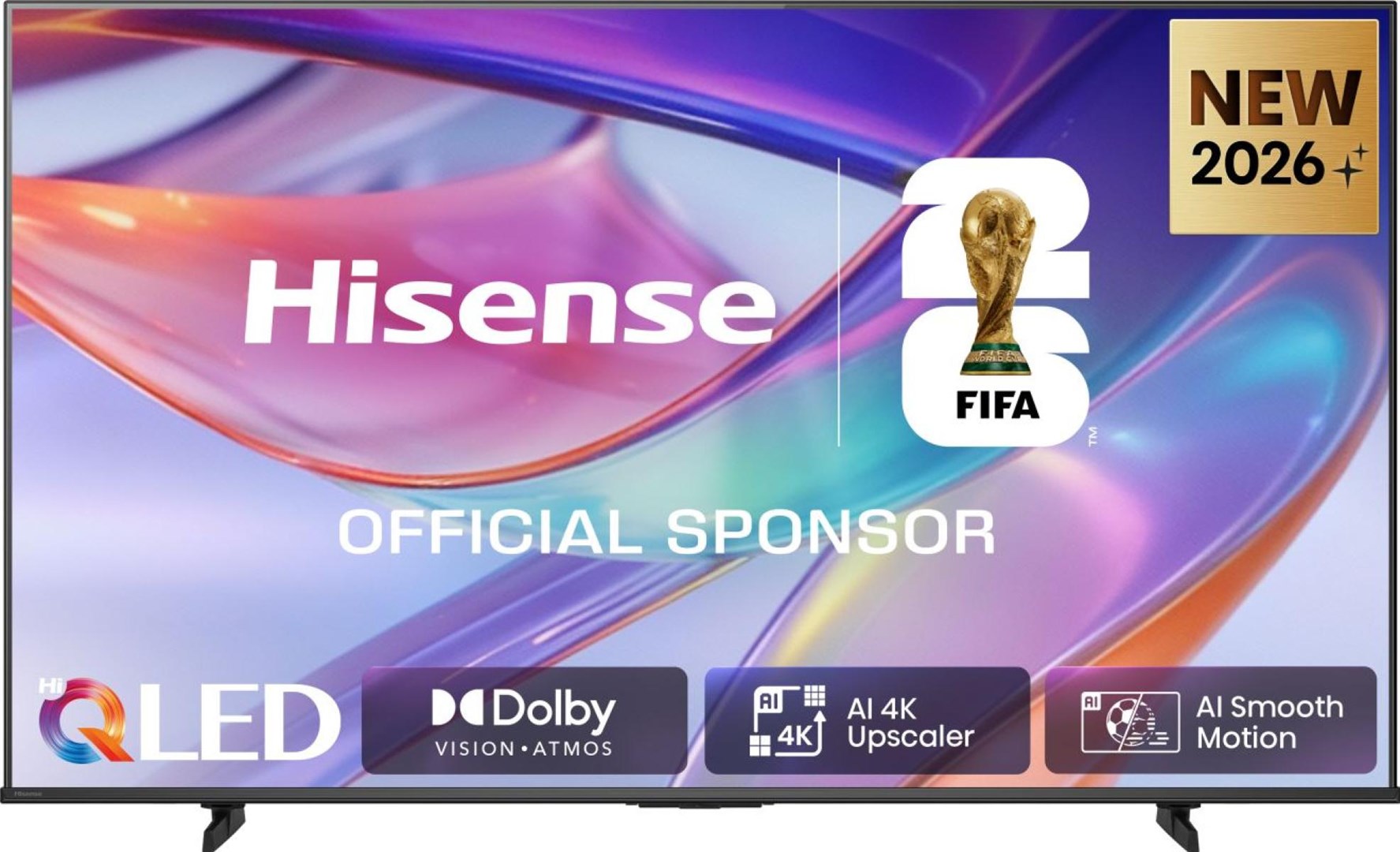 Hisense 55E7S 139,7 cm (55") 4K Ultra HD Smart TV Wi-Fi Czarny 330 cd/m2