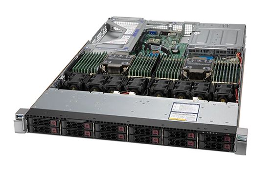 Serwer Supermicro SYS-120U-TNR 1U NVMe Redudant