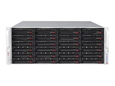SUPERMICRO Chassis Black 4U SC846B w/ SAS3 Single EXP 1200W PWS