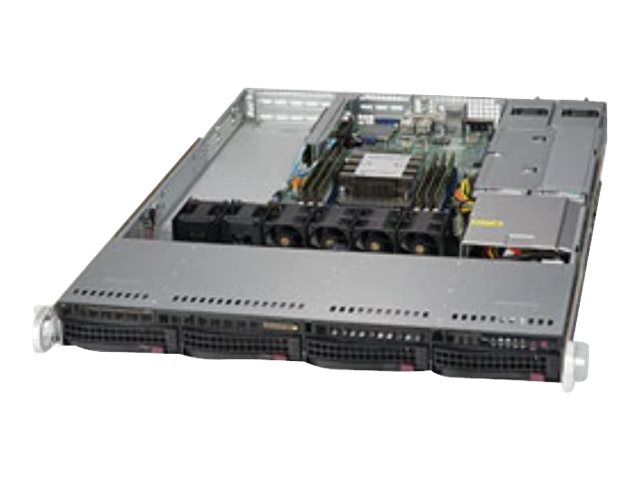 SUPERMICRO Chassis Black SC815 WIO w/ Redundant 500W new 24 pin PDB