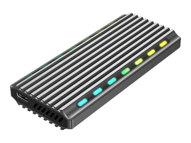 Obudowa dysku M.2 NVME Aluminiowa LED USB 3.1