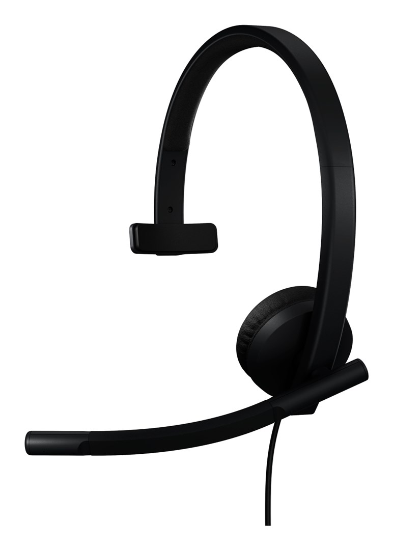 Logitech H570e Zestaw słuchawkowy Przewodowa Opaska na głowę Biuro/centrum telefoniczne USB Type-C Czarny