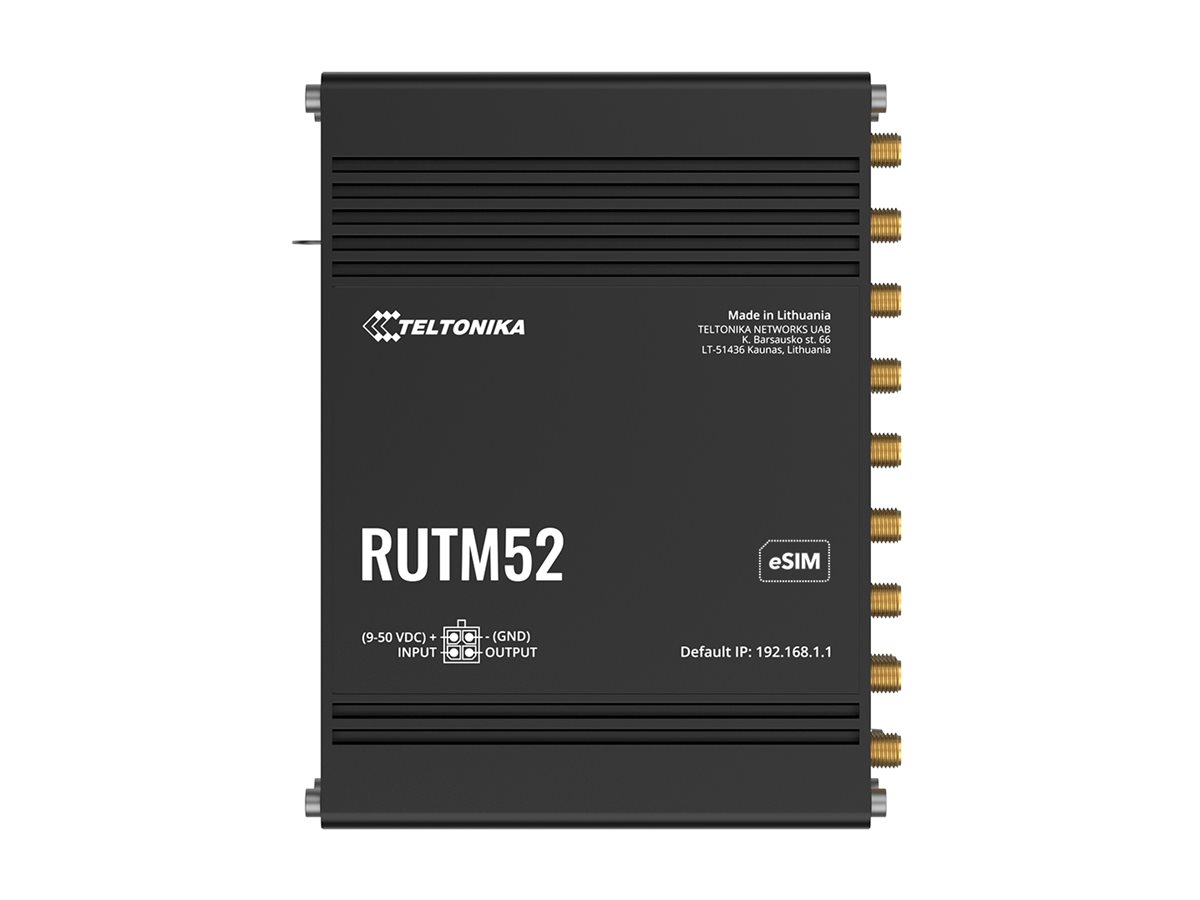 Modem 5G LTE Dual Teltonika Networks RUTM52 (EU)