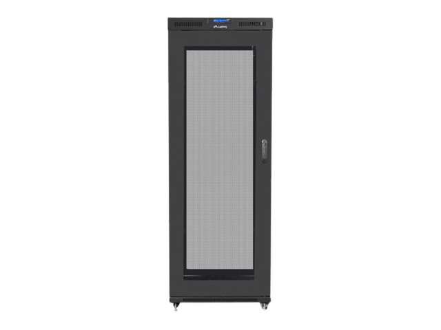 LANBERG SZAFA STOJĄCA RACK 19" 42U 800X1200 DRZWI PERFOROWANE LCD CZARNA (FLAT PACK) FF01-8242-23BL