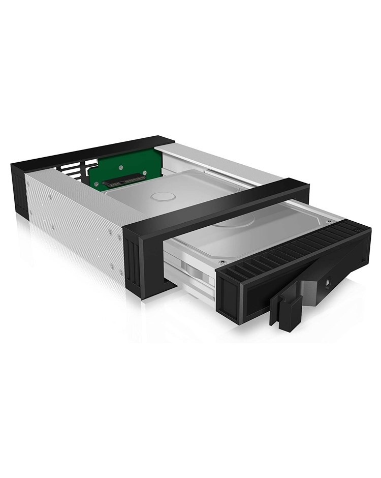 ICY BOX IB-129SSK-B 13,3 cm (5.25") Panel bezela Czarny