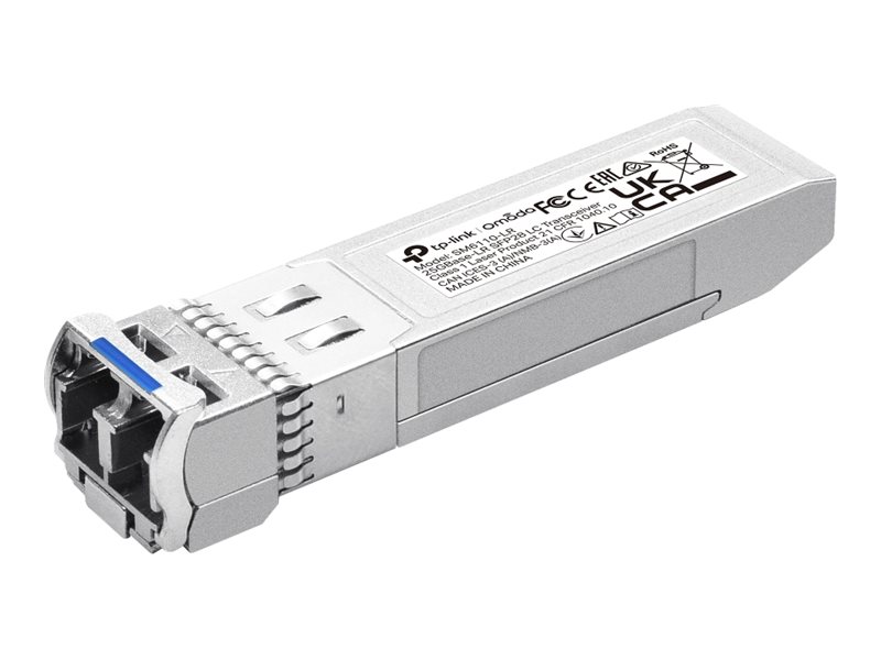 TP-Link SM6110-LR moduł przekaźników sieciowych Swiatłowód 25780 Mbit/s SFP+ 1310 nm