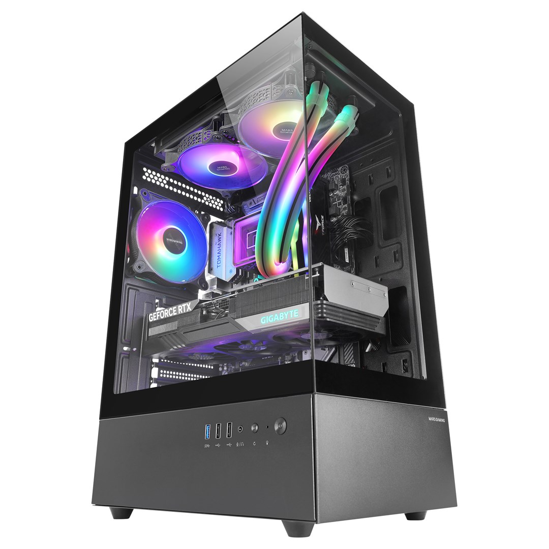 TACENS MARS MC-XO 1x120mm FRGB ATX- obudowa