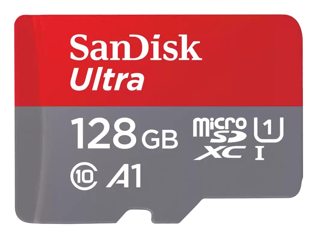SANDISK ULTRA microSDXC 128GB 140MB/s + SD ADAPTER