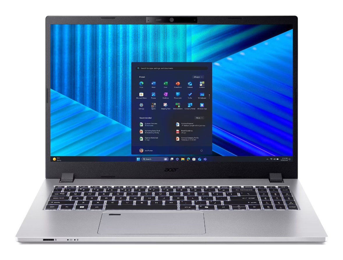 Acer TravelMate P2 TMP215-75-G2-TCO Ultra 5 125H 15,6"FHD IPS 300n AG 16GB DDR5 5600 SSD512 Intel Arc Graphics WLAN+BT LAN Cam1080p 53Wh FpR W11Pro Pure Silver 3Y OnSite