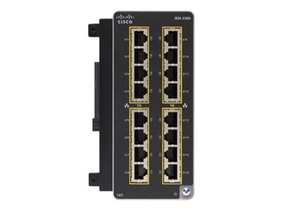 CISCO IE3300 with 16 GE Copper ports Expansion Module