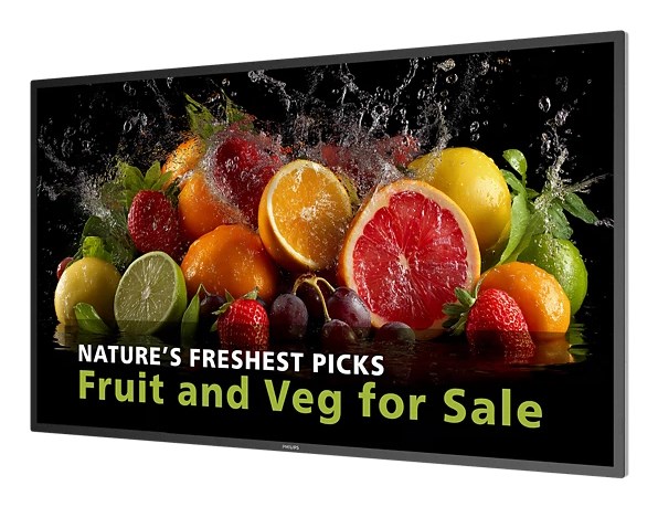 Philips 5000 series 43BDL5050D Płaski panel Digital Signage 108 cm (42.5") LCD Wi-Fi 600 cd/m2 4K Ultra HD Czarny Procesor wbudowany Android 14 24/7