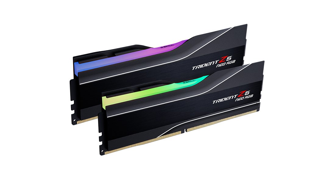 G.SKILL TRIDENT NEO AMD RGB DDR5 2X16GB 6000MHZ CL32 EXPO BLACK F5-6000J3238F16GX2-TZ5NR