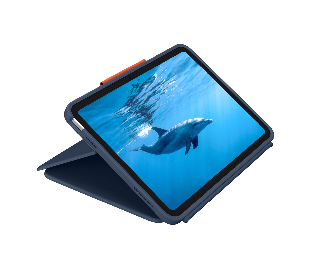 Logitech 920-011191 klawiatura do urządzeń mobilnych Smart Connector Niebieski