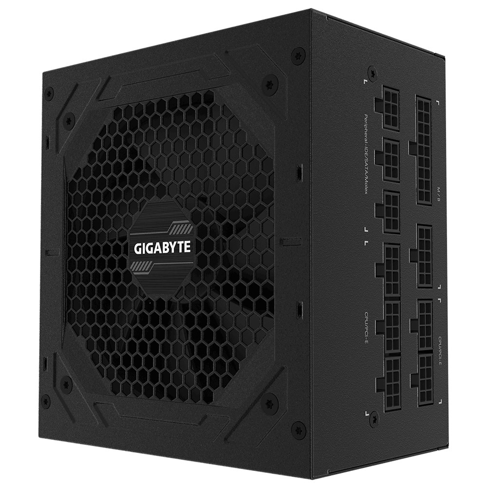 GIGABYTE P850GM moduł zasilaczy 850 W 20+4 pin ATX ATX Czarny