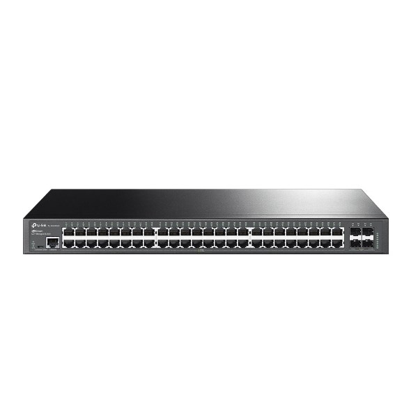 TP-Link JetStream TL-SG3452X przełącznik sieciowy Zarządzany L2+ Gigabit Ethernet (10/100/1000) 1U Czarny