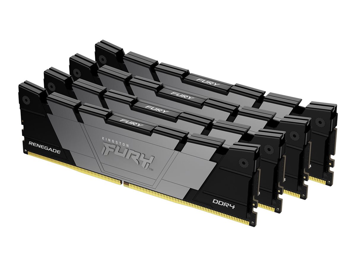 Pamięć RAM Kingston 32GB (4×8GB) DDR4 3600MHz CL16 FURY Renegade Black