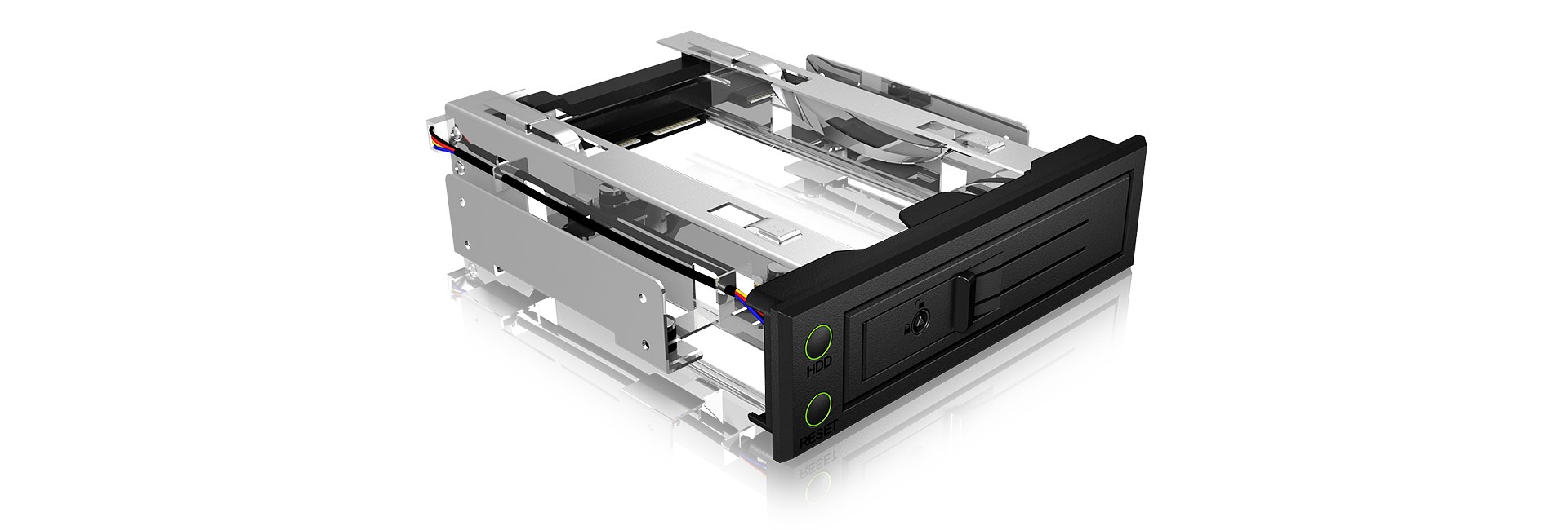 ICY BOX IB-166SSK-B Obudowa HDD Czarny 3.5"