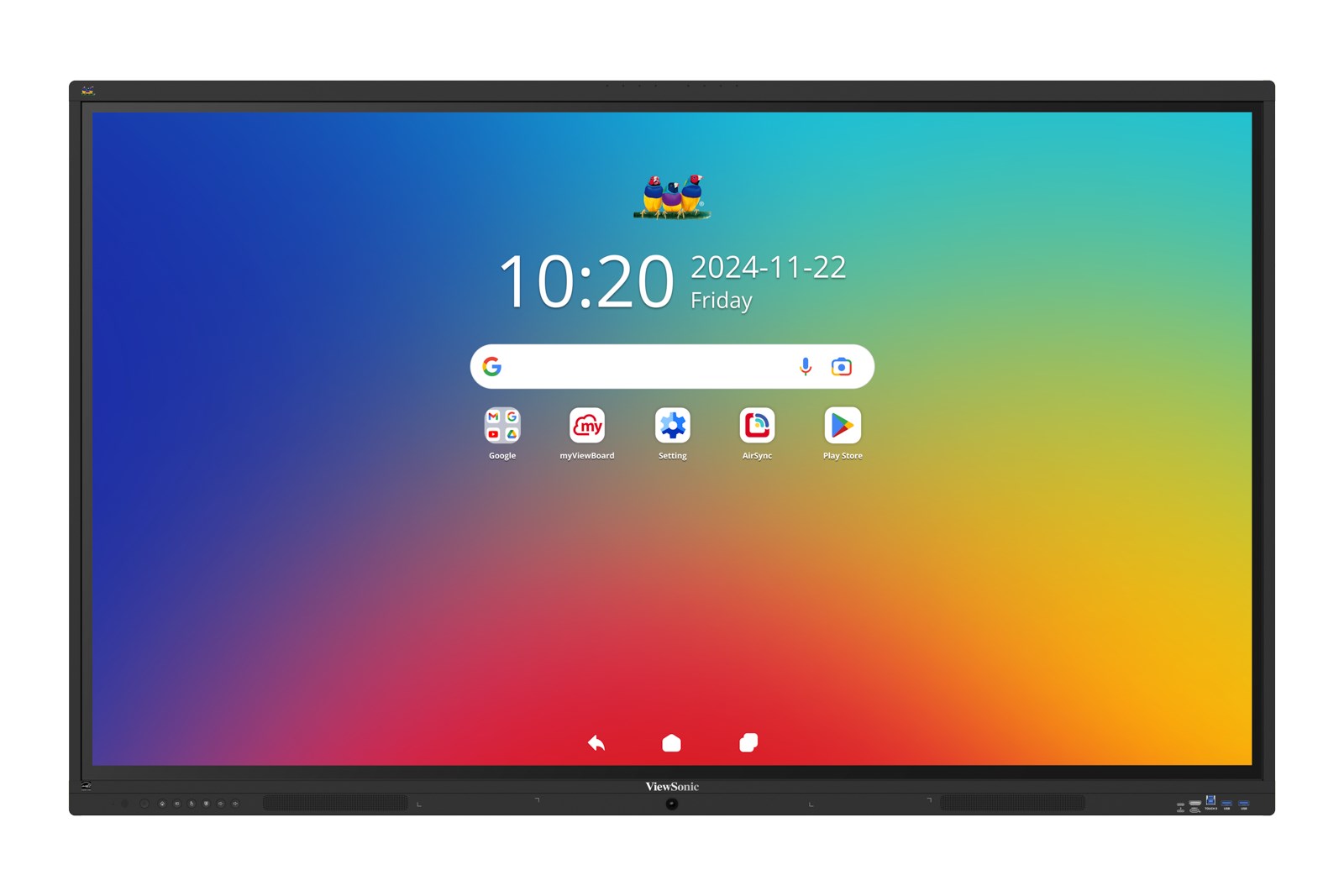 Viewsonic IFP 55IN 4K ANDROID 16 EDLA 64 tablica interaktywna 2,49 m (98") 3840 x 2160 px Ekran dotykowy
