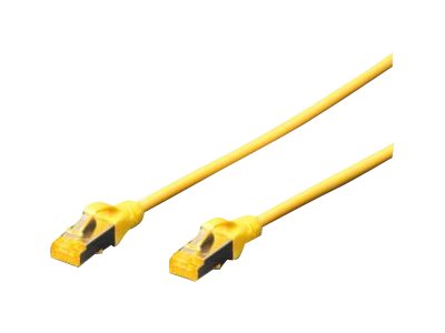 DIGITUS CAT 6A S-FTP patch cable Cu LSZH AWG 26/7 length 3 m color yellow